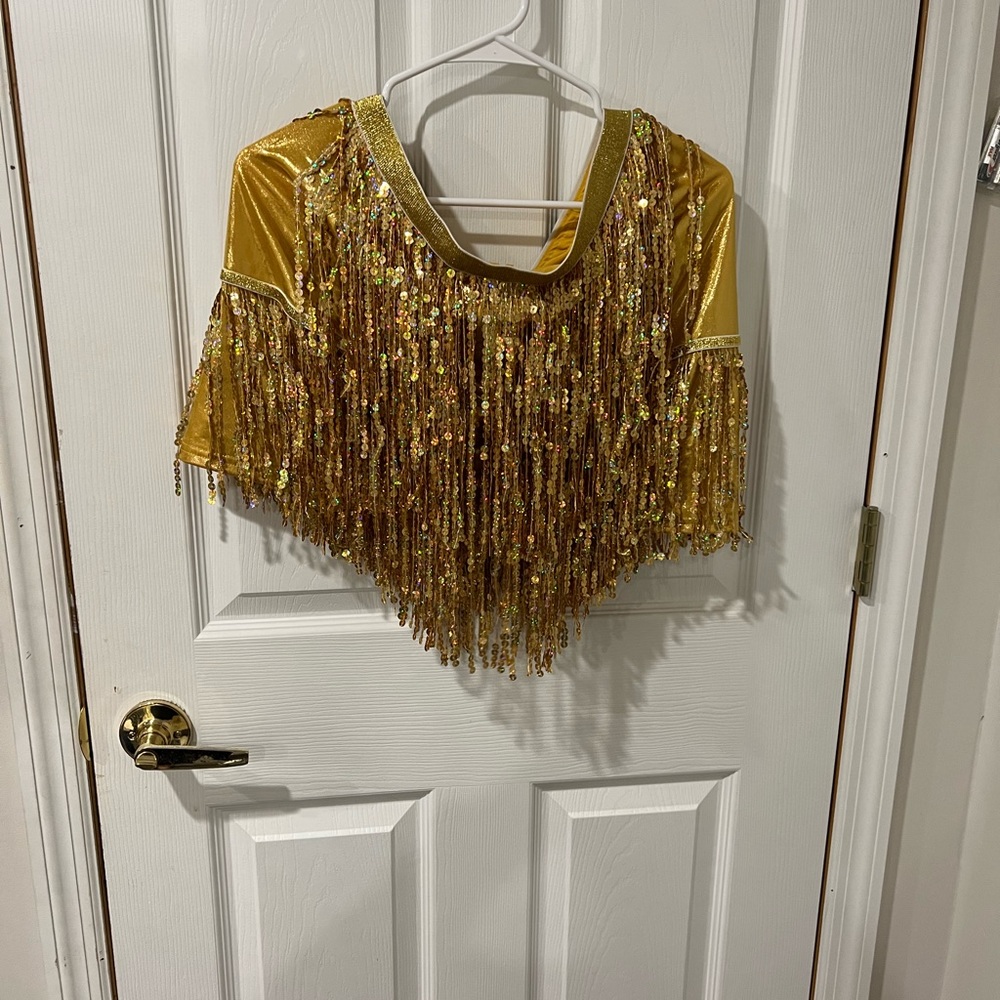 Amazon Brand Gold Skirt, Size 18 (Fits Size Large)